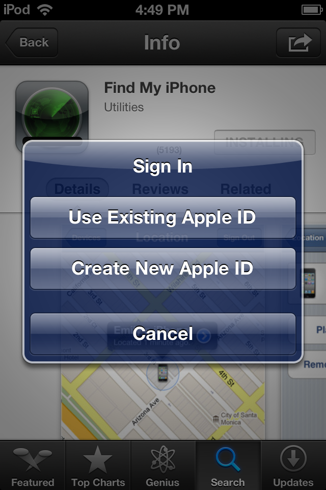 create new Apple ID