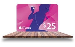 $25 Apple Gift Card (Email Delivery) 