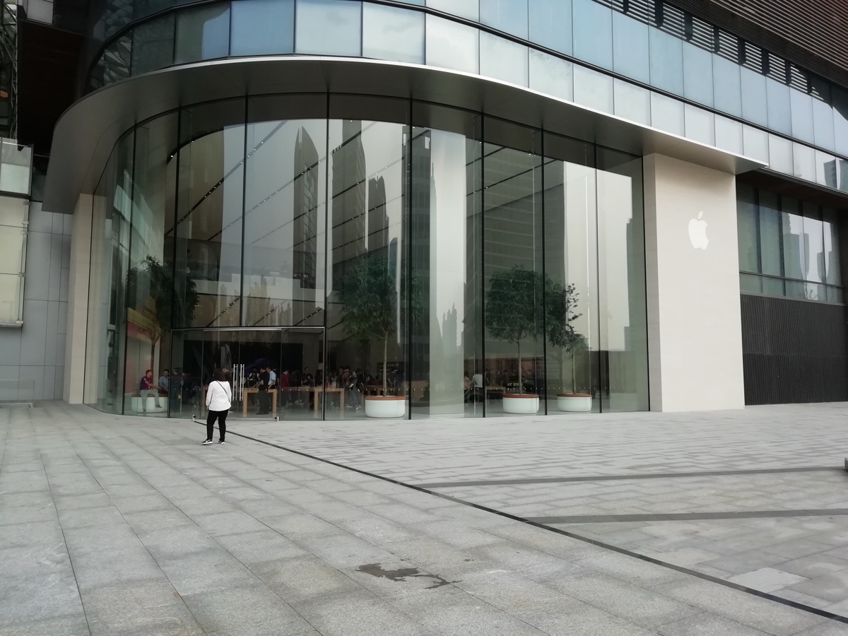 The Apple Store in Suzhou, China, illustrating regulatory approval of Apple Intelligence for iPhone in China in July 2026