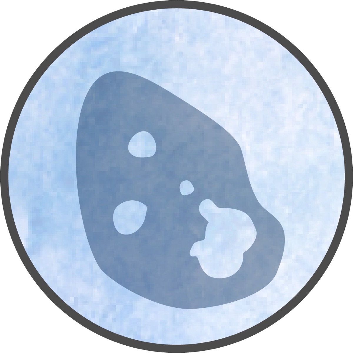 NIH BioArt illustration of a granulocyte-macrophage progenitor cell (GMP) - the self-renewing blood progenitor that the USC study expanded and engineered into cancer-fighting immune cells